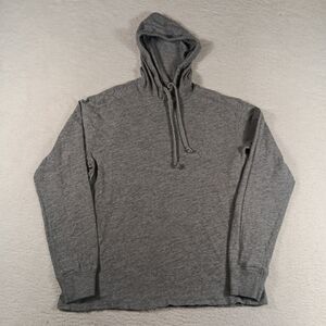 Rag & Bone Hoodie Mens Medium Gray Lightweight Cotton Hoodie Casual